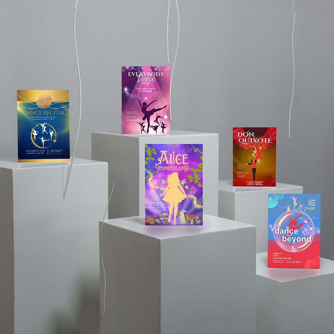 Dance poster template